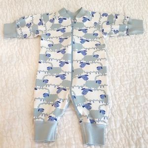 🐑 Hanna Andersson “Zipper” playsuit. EUC🐑